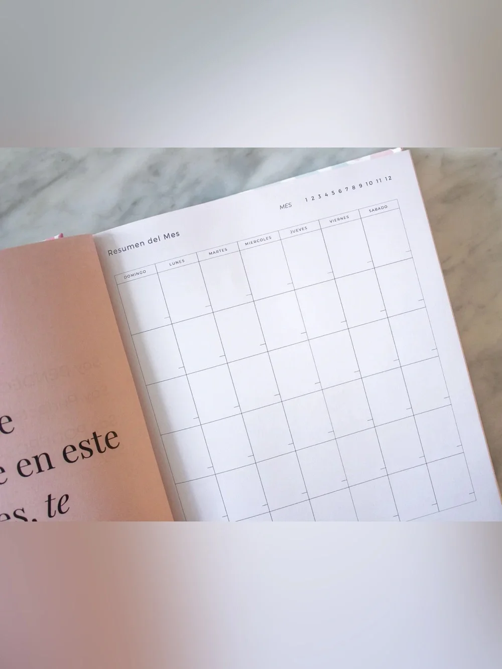 Bendecida Planner Multicolor Dot Pattern